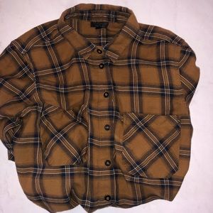 Topshop flannel shirt